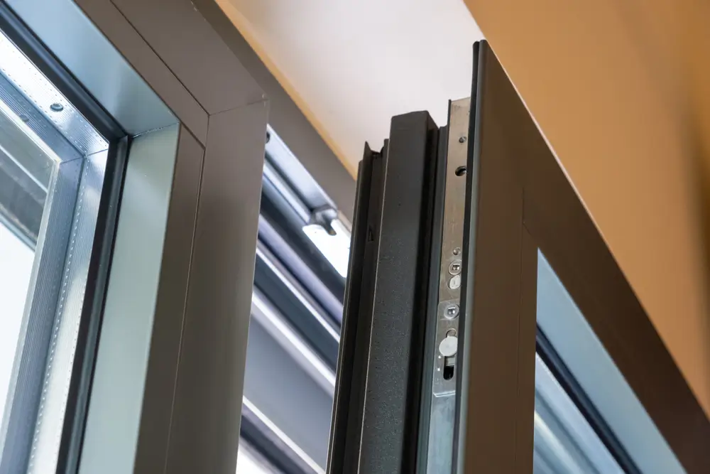 aluminum window detail