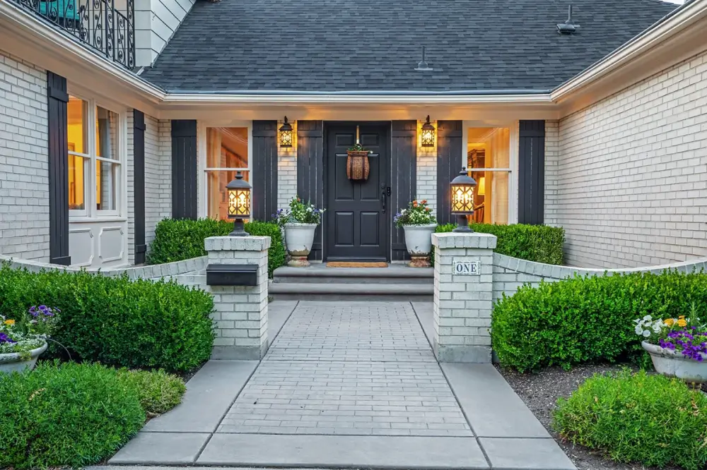 How Exterior Doors Can Improve Curb Appeal 4 front yard 2