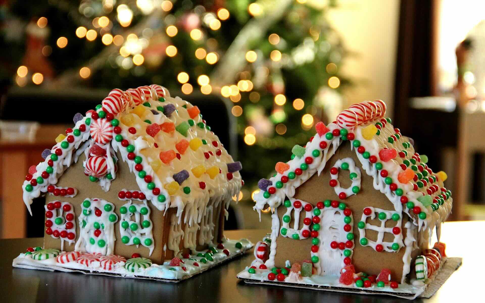 gingerbread houses